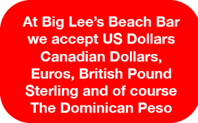 Currencies accepted